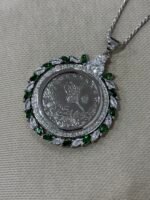 قلادة مخمس فضة عيار 925